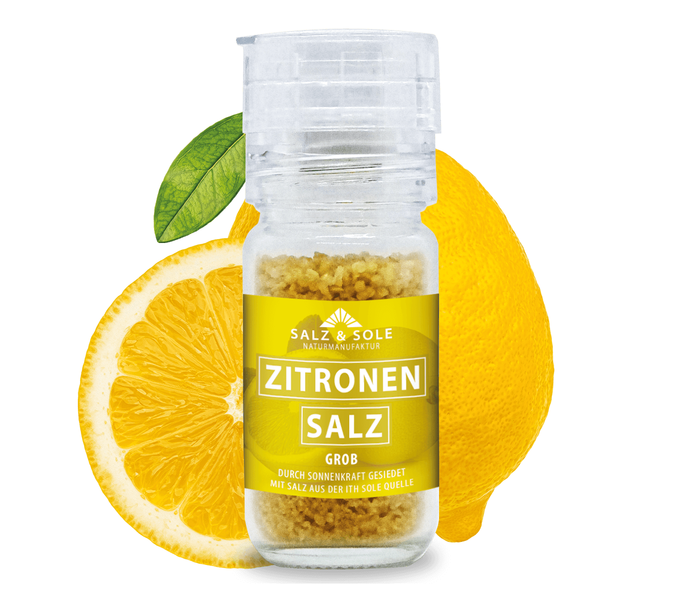 Bio Zitronensalz in der  Mühle 80g